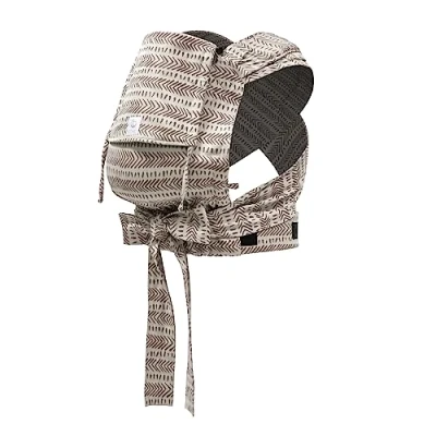 Image of Stokke Limas Carrier, Boho Beige 2023 Version (OCS) Newborn Half Buckle Baby Carrier Three Carrying Options Safe from Birth &amp; Up to 15 kg (33 lbs)