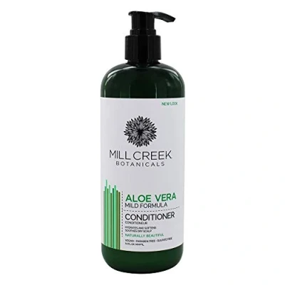 Image of Pack of 1 x Mill Creek Organic Aloe Vera Conditioner 16 fl oz