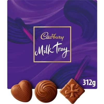 Image of Cadbury Milk Tray Chocolate Selection Box, 400g