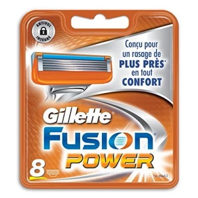 Image of Gillette Fusion Power Razor Blades Pack of 8