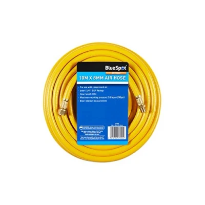 Image of Bluespot 07952 10m x 8mm Air Hose with 1/4&quot; BSP Fittings