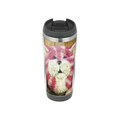Image of Bagpuss Travel Mug, Thermal Insulated Cup for Hot and Cold Beverages Drinks