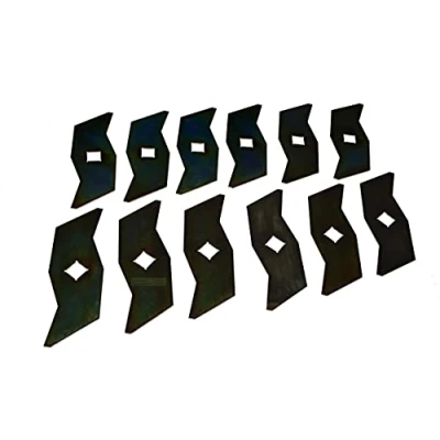 Image of 12x Scarifier Blades Compatible with AL KO ALKO 36 VE, 360 38 VB, 380 Comfort Euromat