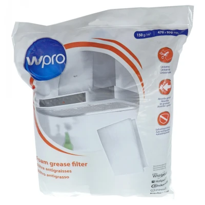 Image of W pro 484000008523 grease filter extractor hood C00385630 universal FILTER47X970 150