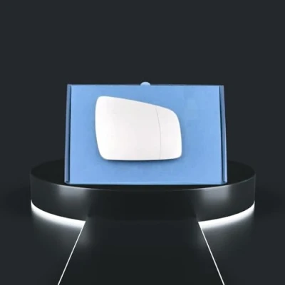 Image of Wing Mirror Glass fits Vauxhall Zafira 2010 2014 Right Driver Side