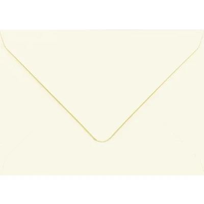 Image of C5 Ivory Cream Envelopes x 50 Pack. Gummed 162mm 229mm. Perfect for A5 Greetings Cards. 100gsm