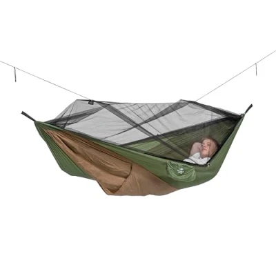 Image of AMAZONAS Ultralight Adventure Mosquito Hammock Thermal 470 g 275 x 140 cm Pack Size 33 8.5 up to 150 kg