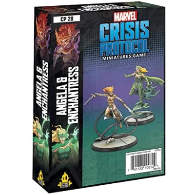 Image of Atomic Mass Games Marvel Crisis Protocol: Character Pack: Angela and Enchantress Miniature Game