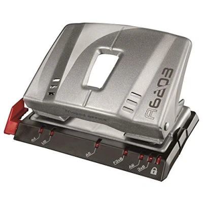 Image of Maped Advanced 2 Hole 20/25 Sheets Metal Punch Silver 620310
