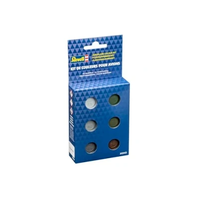 Image of Revell 32343 Aircraft Colour Set 2, 6X Enamel Paints, Multicolour