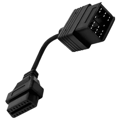 Image of Goliton OBD OBD2 16 Pin Connector Diagnostic Adapter Compatible with Toyota 17