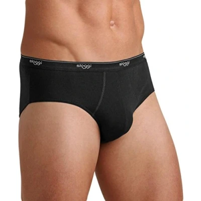 Image of Sloggi 2PACK Basic Briefs, Men&#039;s, Size: 38, Black