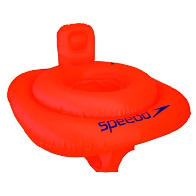 Image of Speedo Infant Swim Seat Learn to Floatation Float, Orange, 1 2 Years