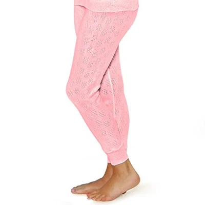 Image of OCTAVE® Ladies/Womens Thermal Underwear Long Jane/Leggings/Long Johns (WMS: Hip 34 36 inches, Pink)