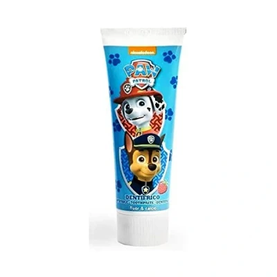 Image of Paw Patrol Strawberry Flavored Dental Magic Toothpaste for Kids, Enriched with Fluoride &amp; Calcium Gum and Cavity Protection by Lorenay, 75ml