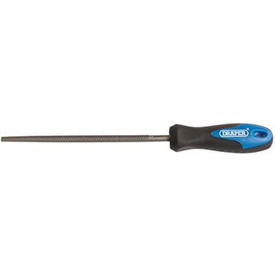 Image of Draper Soft Grip Engineer&#039;s Round File and Handle, 150mm