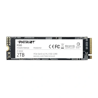Image of Patriot Memory P300 M.2 PCIe Gen 3x4 2TB Low Power Consumption SSD