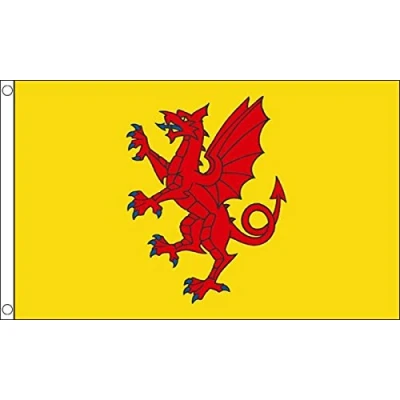 Image of Somerset New Small Flag 3ft x 2ft