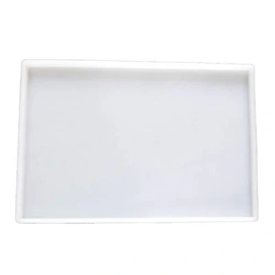Image of Yalulu Large Thicken Resin Tray Molds, Geode Agate Coaster Silicone Platter Epoxy Casting Molds