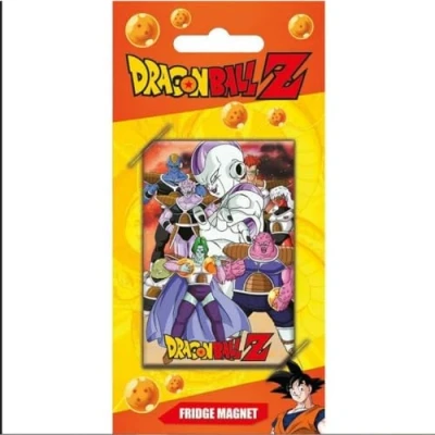Image of Dragon Ball Z Fridge Magnet (Villains Looming Design) Official Merchandise