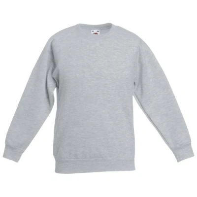 Image of Fruit of the Loom SS027B Boys&#039; Sweatshirt Gold 7 8 Years