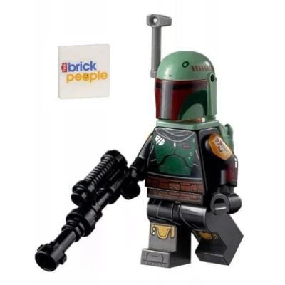 Image of LEGO Star Wars The Book of Boba Fett Minifigure: with Beskar Armor, Blaster and Jet Pack