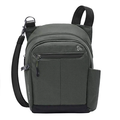 Image of Travelon Anti Theft Active Tour Bag, Charcoal, One Size