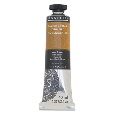 Image of New 40ml Artist Oil Mars Yellow Series 2