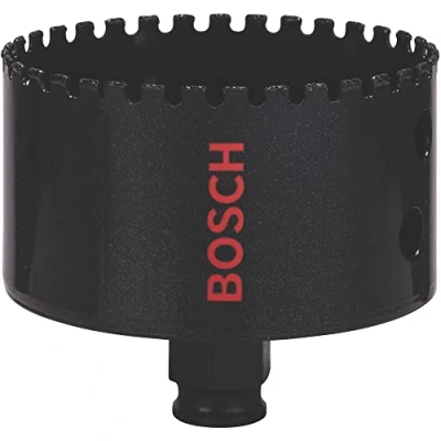 Image of Bosch Professional 1x Diamond Hole Saw for Hard Ceramics (for Stone, Tiles, Ø 79 mm, Accessories Impact Drills)
