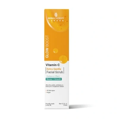 Image of Skin Academy London Glow Boost Extra Gentle Facial Scrub Exfoliates + Illuminates 125ml
