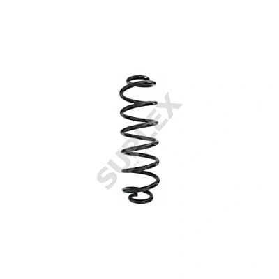 Image of 8R0511115BM, 8R0511115BN Coil spring SUPLEX 03340 Rear Axle with constant wire diameter AUDI: Q5