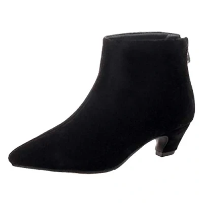 Image of Cocey Women Ankle Chelsea Boots with Low Chunky Heel