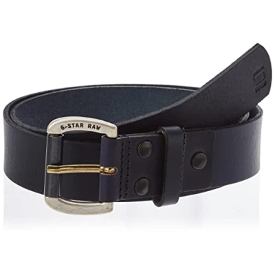 Image of G STAR RAW Men&#039;s Dast Belt, Multicolour (mazarine blue/black metal D20177 3127 3863), 120