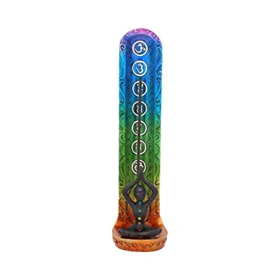 Image of Nemesis Now U4118M8 Aura Enlightenment Incense Burner 11cm Blue