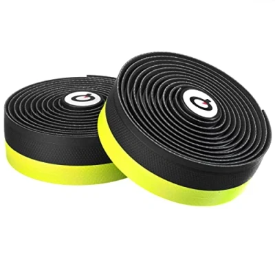 Image of Prologo Tape Onetouch 2 Gel Black/Yellow Fluo