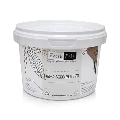Image of Freshskin Beauty LTD 500g Hemp Seed Butter Cannabis Sativa Oil &amp; Hydrogenated Vegetable Tocopherol (1%) Cosmetic Grade
