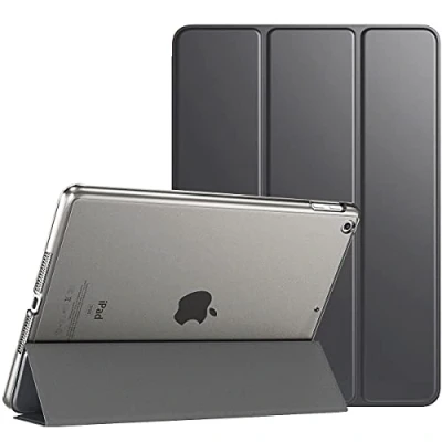 Image of TiMOVO for iPad 10.2 Case 9th Generation 2021/ 8th 2020/ 7th 2019 Case,Slim Translucent Hard PC Protective Smart Cover with Stand Inch Space Gray