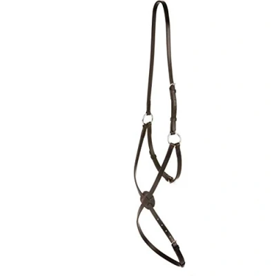 Image of Collegiate Grackle Noseband IV, Brown, Warmblood