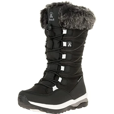 Image of Kamik Prairie NF8057 Snow Boot, Black BKW, 13.5 UK Child