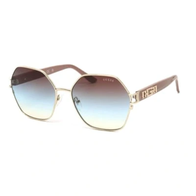Image of Guess Sunglasses, Women&#039;s, Size: 59, Gold