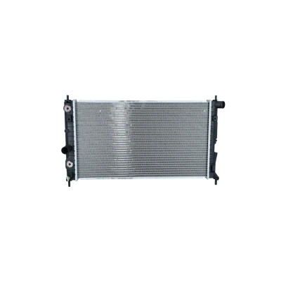Image of 4575734, 52466791 Engine radiator NRF 53844 Aluminium 607mm 374mm 27mm Brazed cooling fins SAAB: 9 5 Estate, Saloon
