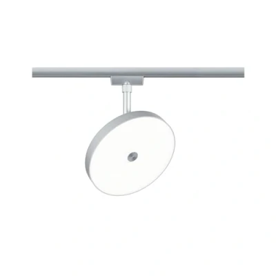Image of Paulmann 96793 3 Step Dim Hildor URail LED rail spot 850lm 15W 4000K dimmable 230V chrom system, Chrome Matt