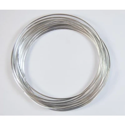Image of celloexpress Aluminium Craft Wire 2mm x 5m (Diameter Length) SILVER