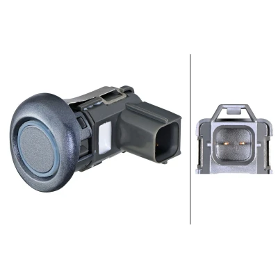Image of 8651A056HA Parking Sensors HELLA 6PX 358 270 681 Rear Ultrasonic Sensor