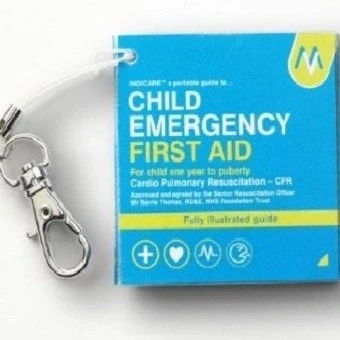 Image of Indicare Portable Infant Emergency First Aid Guide