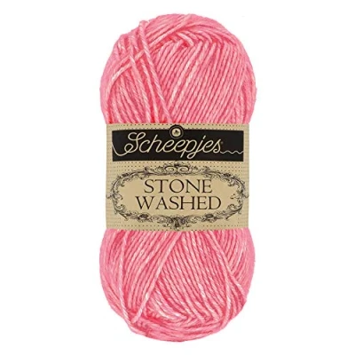 Image of Scheepjes Stone Washed 835 Rhodochrosite Yarn 1x50g