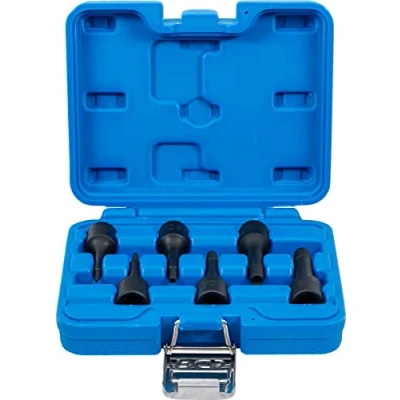Image of BGS 5281 Twist Socket Set (Spiral Profile) / Screw Extractor 10 mm (3/8&quot;) Drive 2 6 pcs.