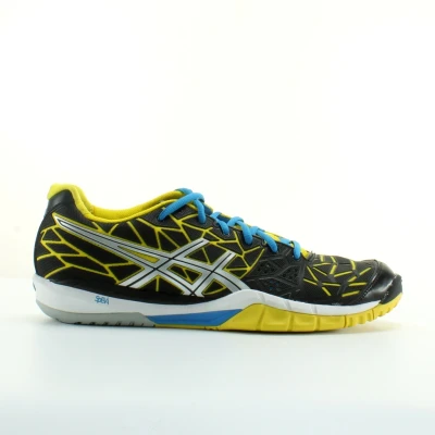 Image of ASICS Gel Fireblast Women&#039;s Indoor Court Shoes 8 Black