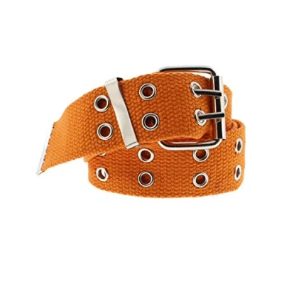 Image of Zac&#039;s Alter Ego Adjustable Canvas Webbing Belt with 2 Row Eyelets