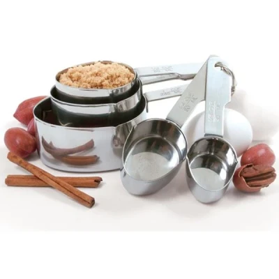 Image of Stainless Steel 5 Pc Measuring Cups